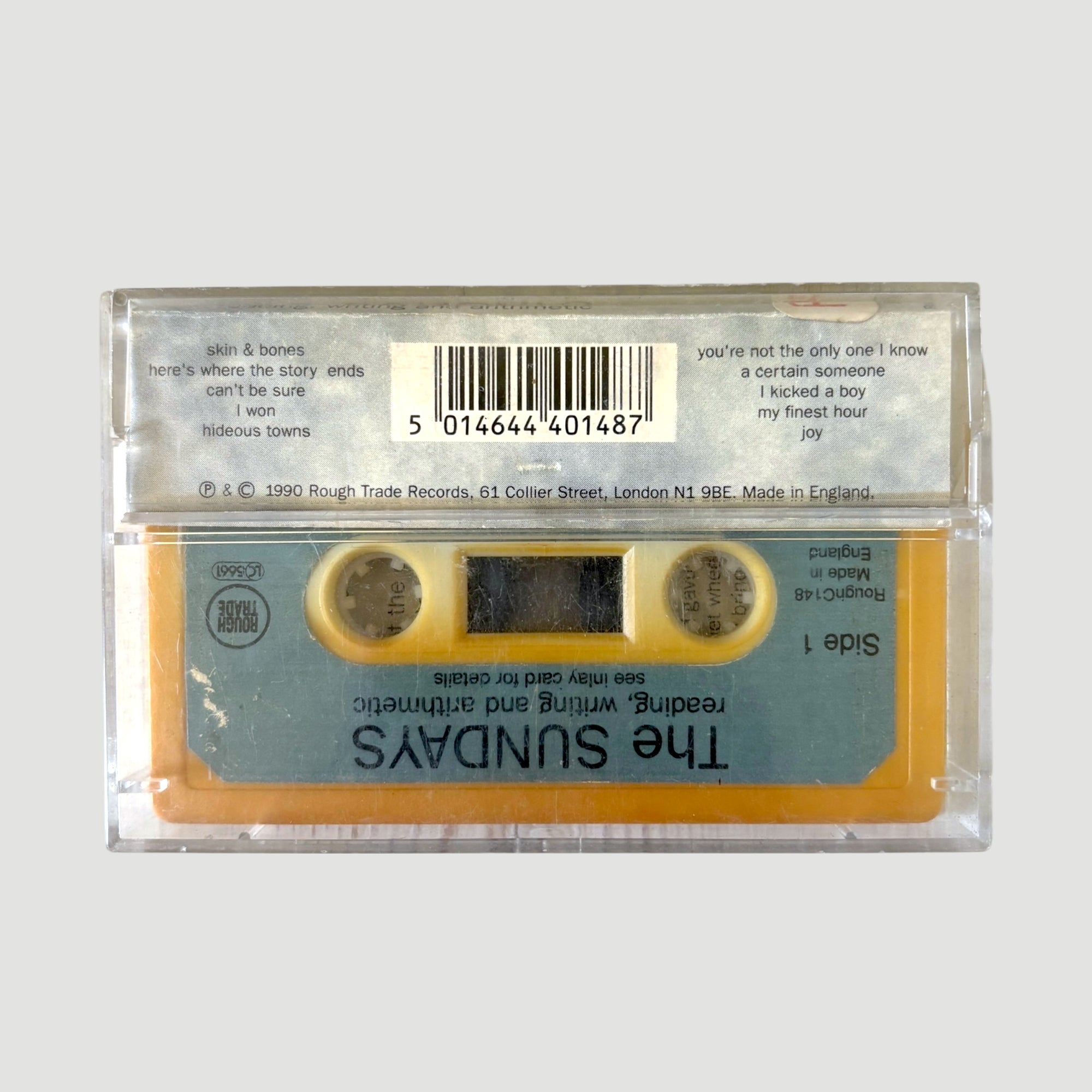 1990 The SUNDAYS Reading, Writing & Arithmetic UK Ex-Library Cassette