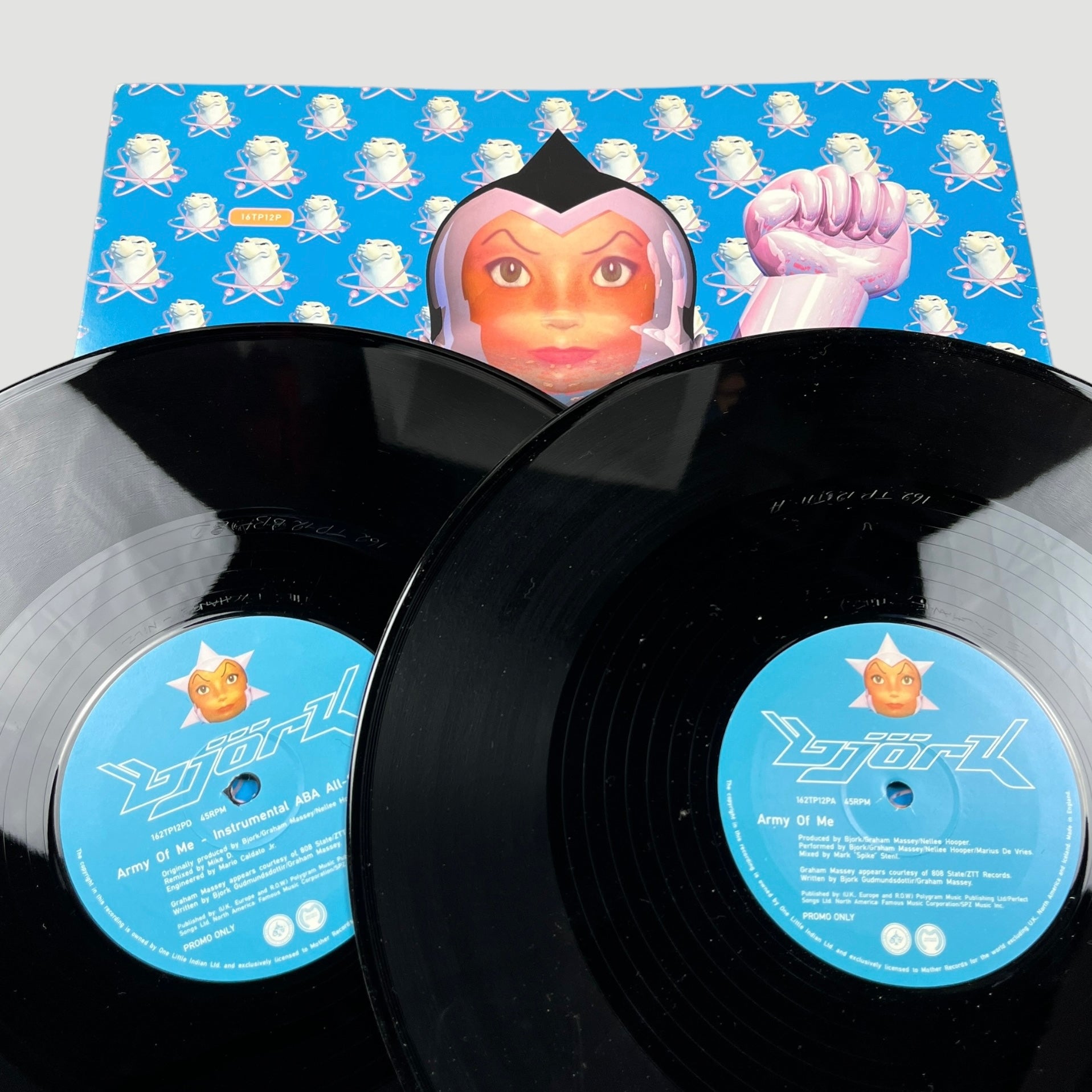 1995 Björk Army of Me 2 x 12" Single Promo