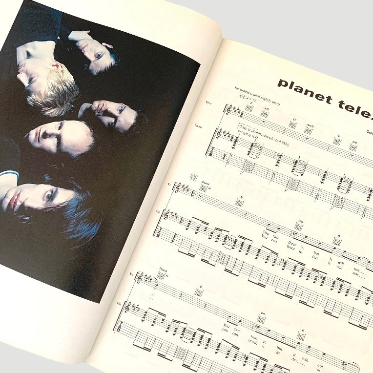 1996 Radiohead The Bends Guitar Tab Book