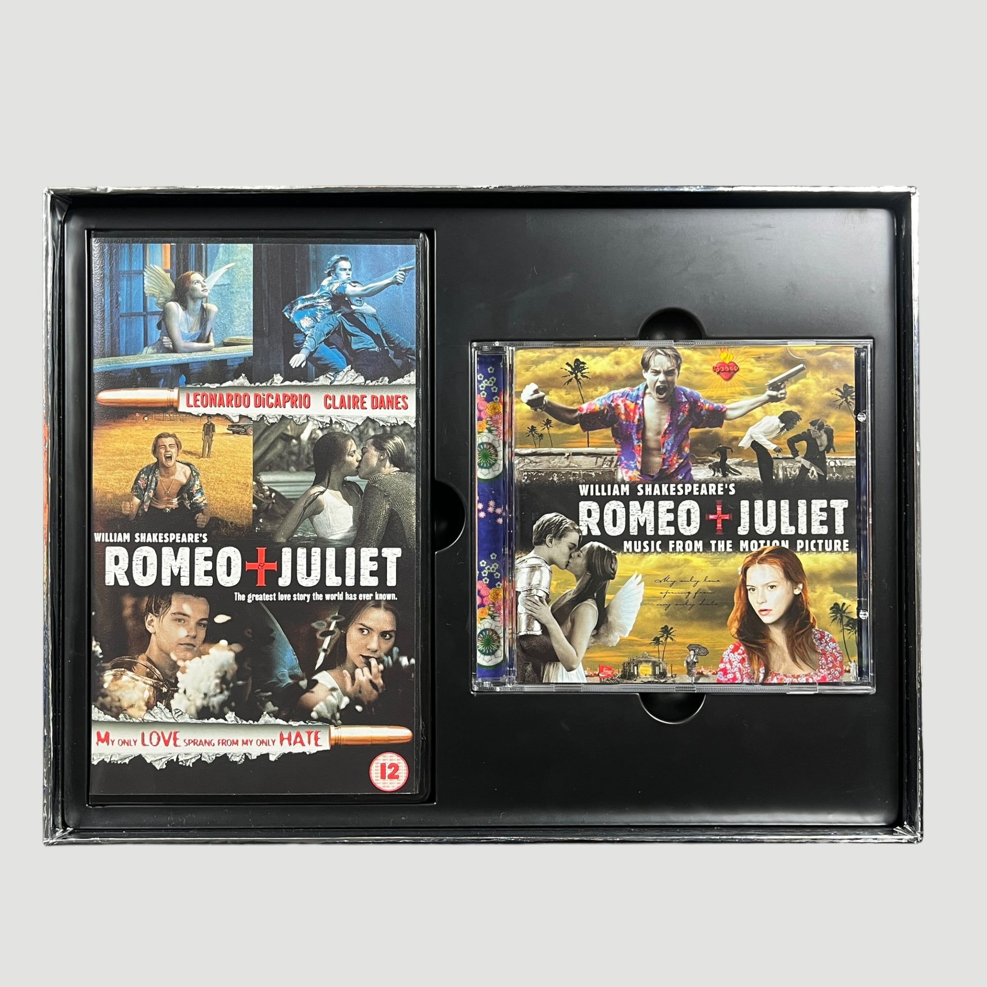 1997 Romeo and Juliet VHS+2CD+Prints Ltd Ed. Boxset