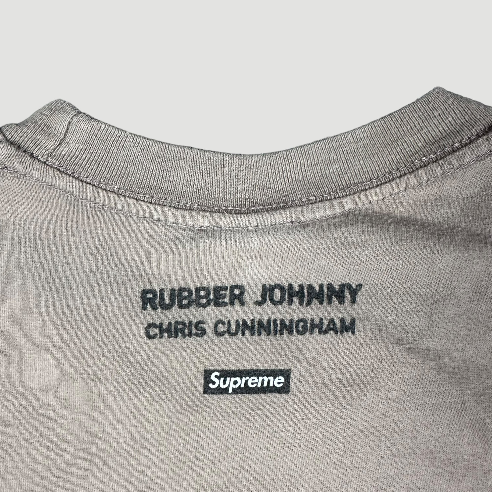 2018 Chris Cunningham x Supreme Rubber Johnny T-Shirt + Bag + Supreme Sticker