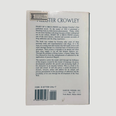 1987 Aleister Crowley Diary of a Drug Fiend