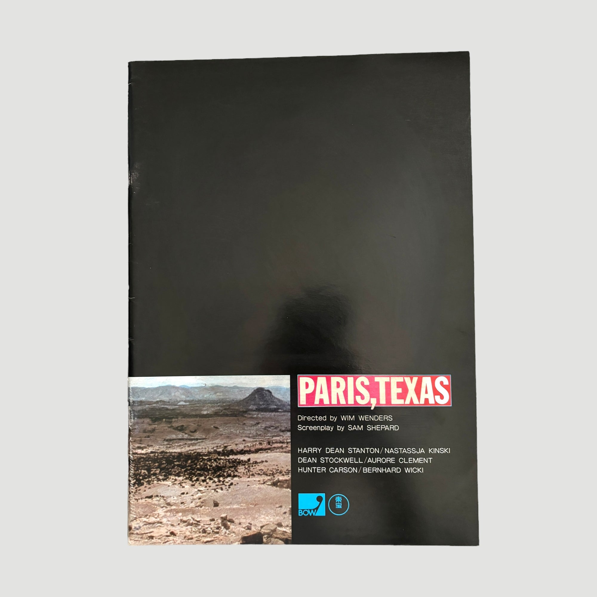 80's Paris, Texas Japanese Release Programme