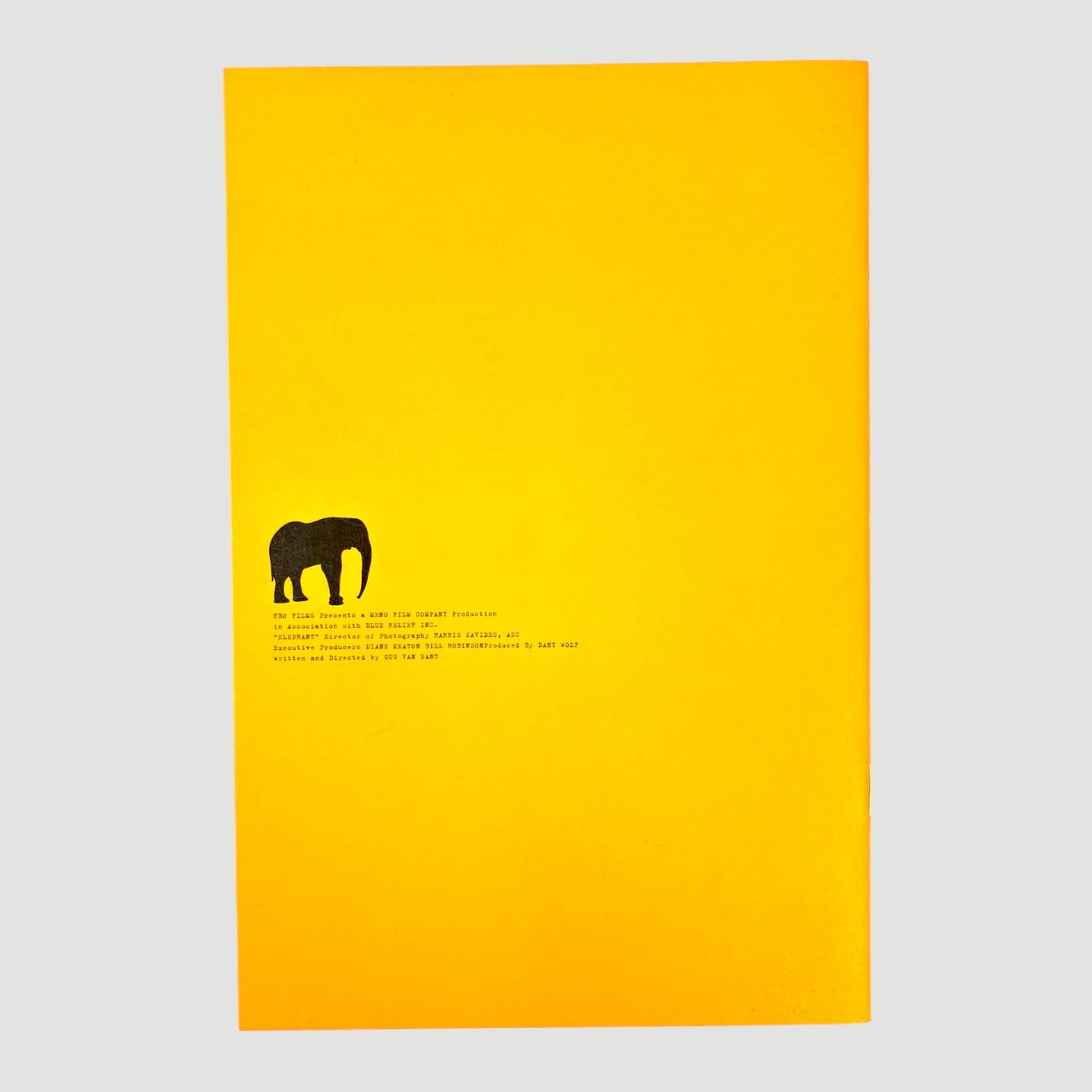 2003 Gus Van Sant Elephant Japanese Programme