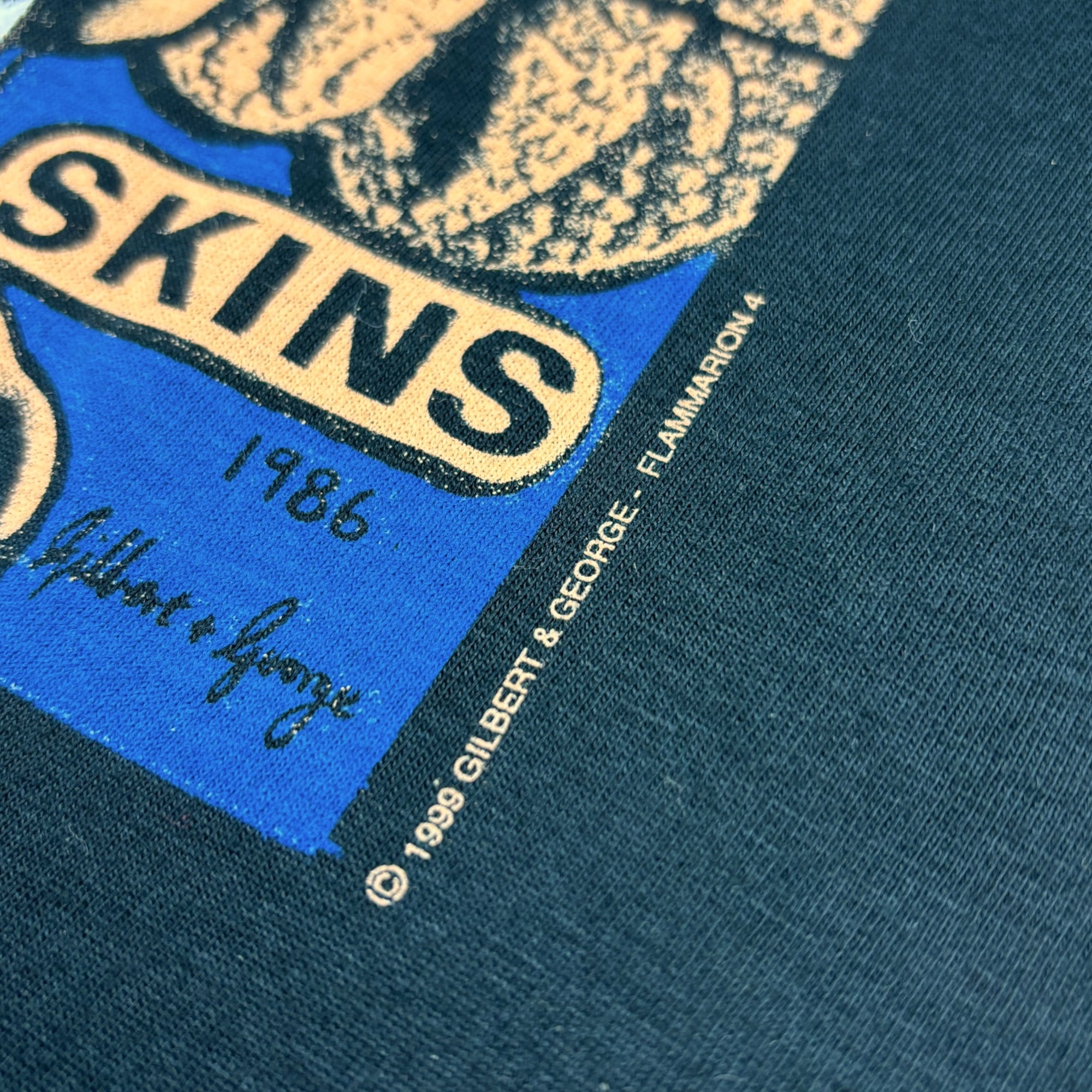 1999 Gilbert and George Night Man T-Shirt