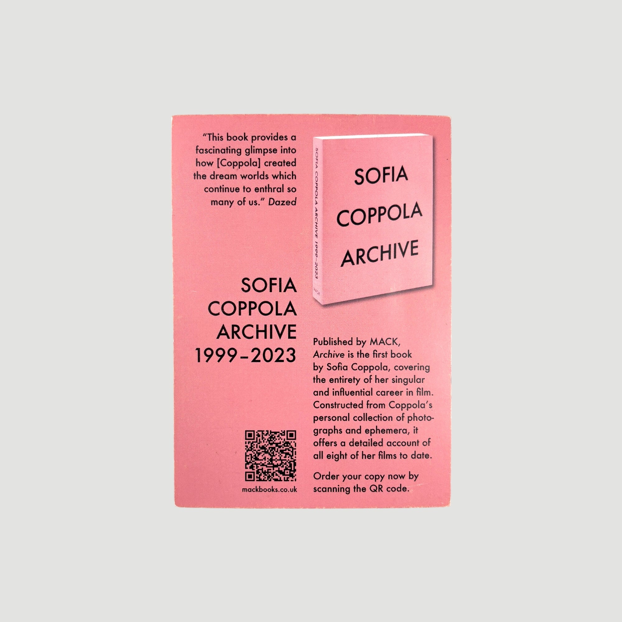 2024 Sofia Coppola Archive Promo Postcard