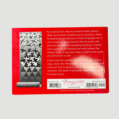 2001 MC Escher Postcard Book