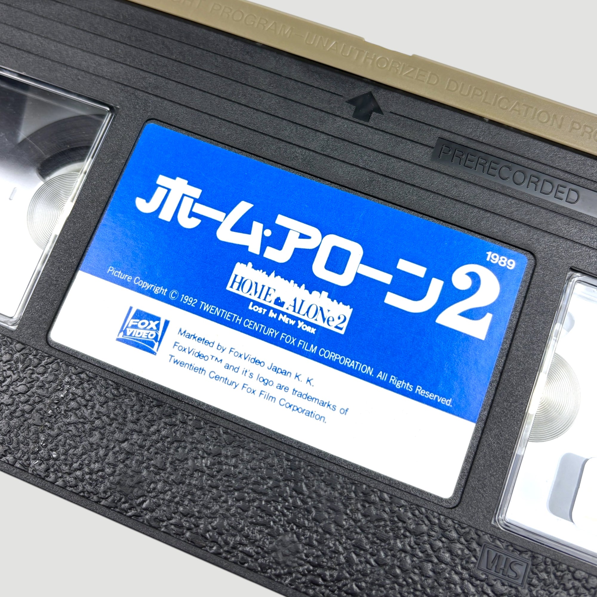 1992 Home Alone 2: Lost in New York Japanese VHS