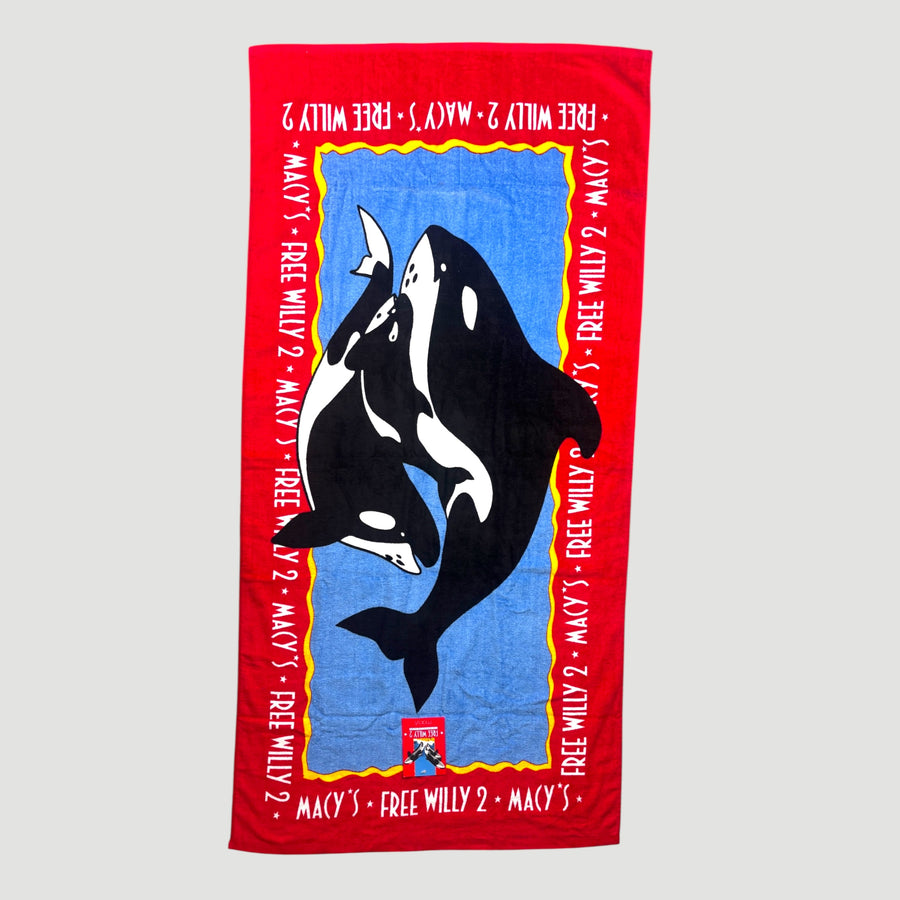 1995 Free Willy 2 Beach Towel