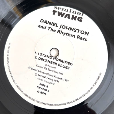 1991 Daniel Johnston & The Rhythm Rats Big Big World UK 7"