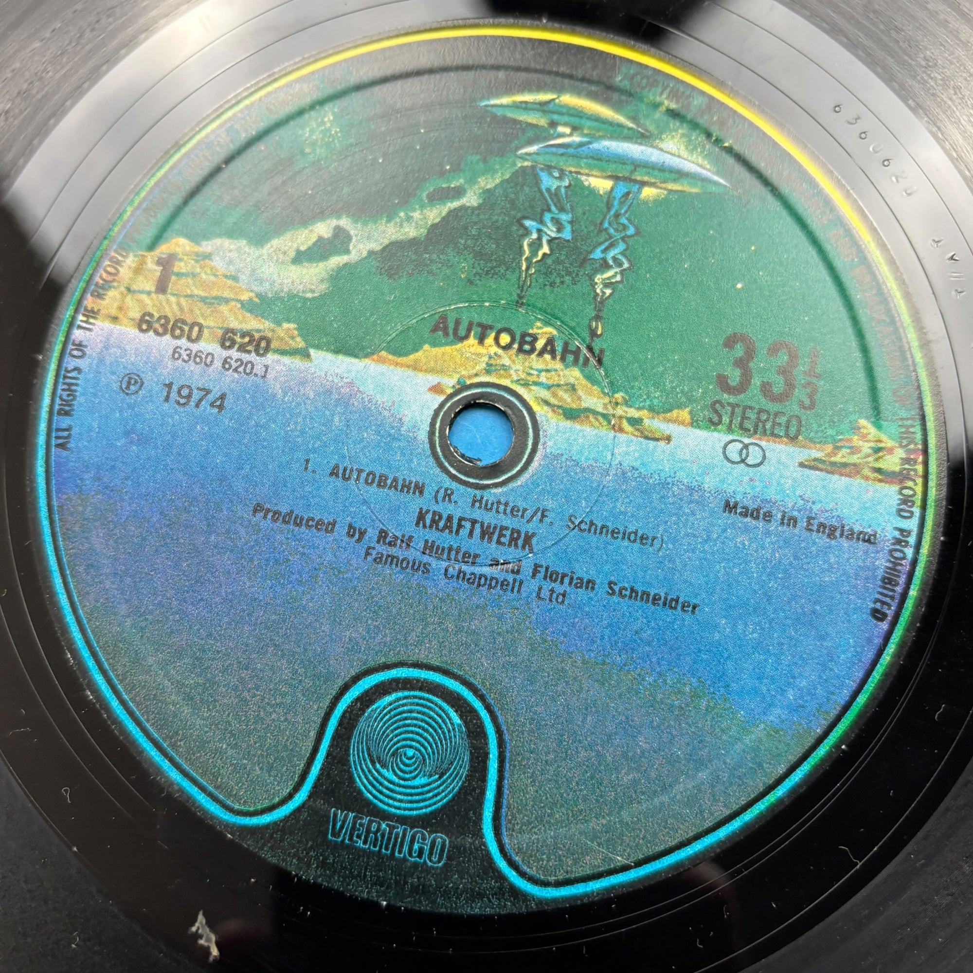 70's Kraftwerk Autobahn UK Vinyl EP