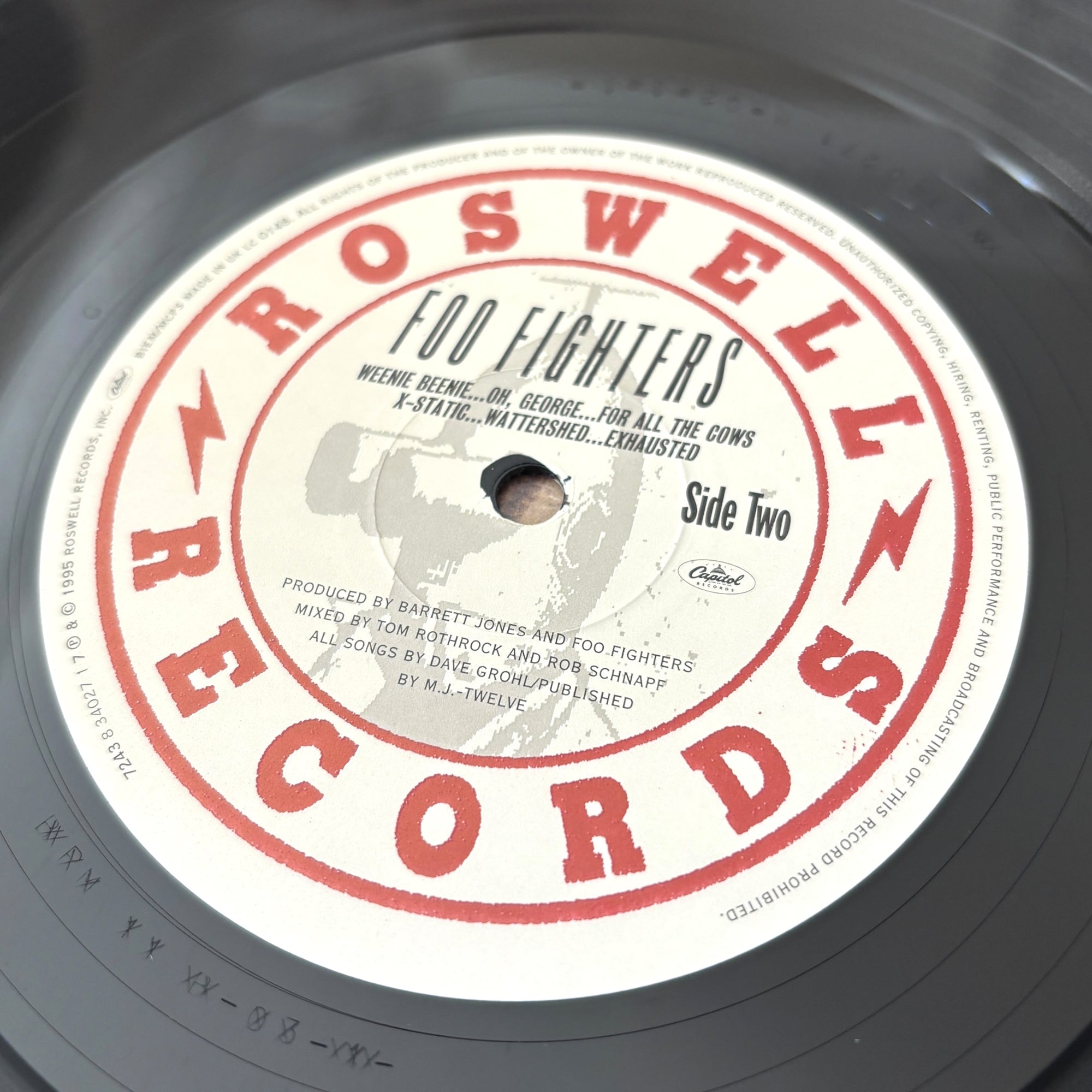 1995 Foo Fighters Foo Fighters UK 1st Press LP