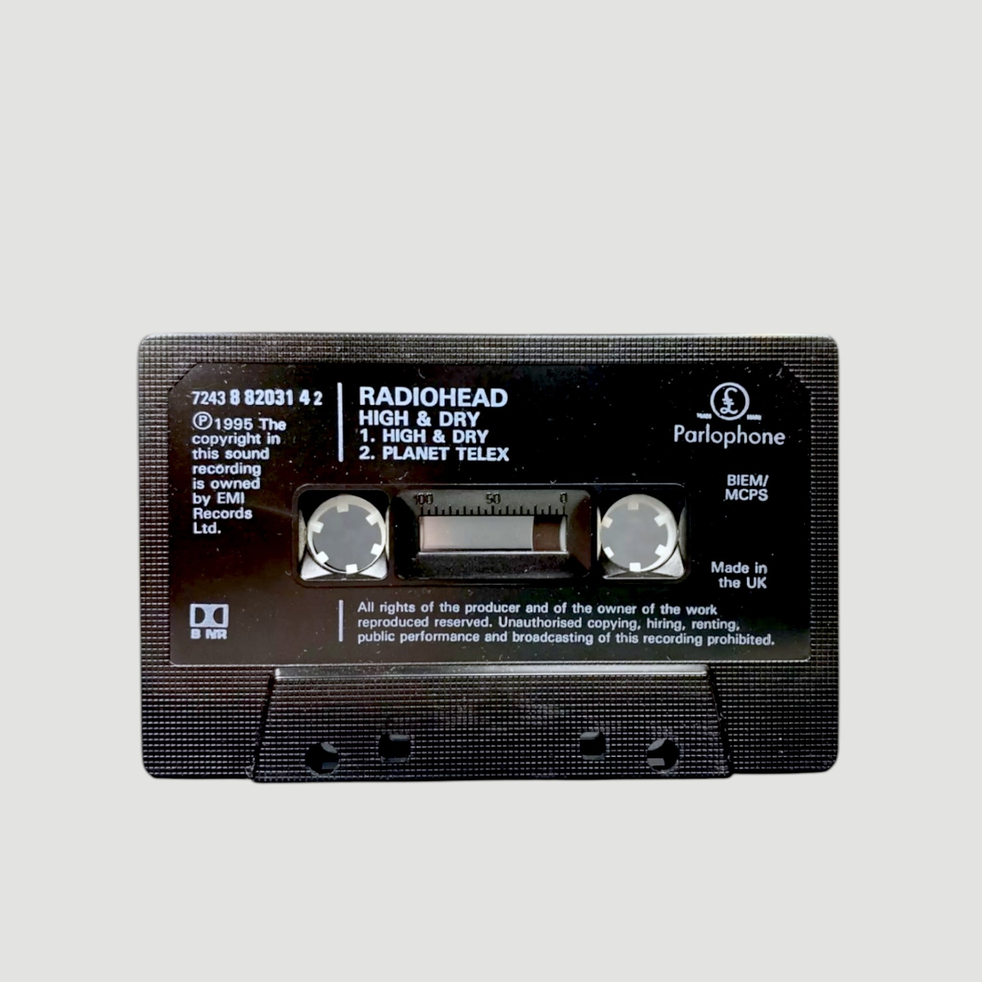 1995 Radiohead 'High and Dry' Cassette Single