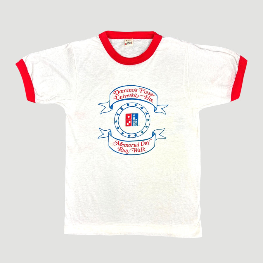 80's Domino’s University Ringer T-Shirt