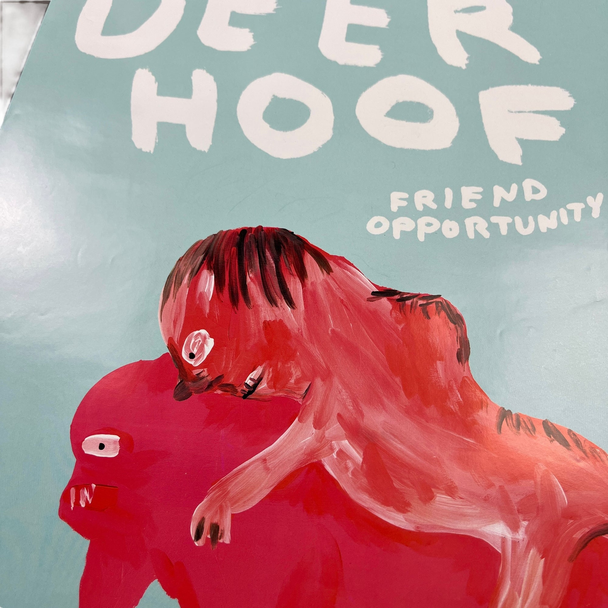 2007 Deerhoof x David Shrigley Friend Opportunity Poster