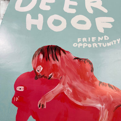 2007 Deerhoof x David Shrigley Friend Opportunity Poster