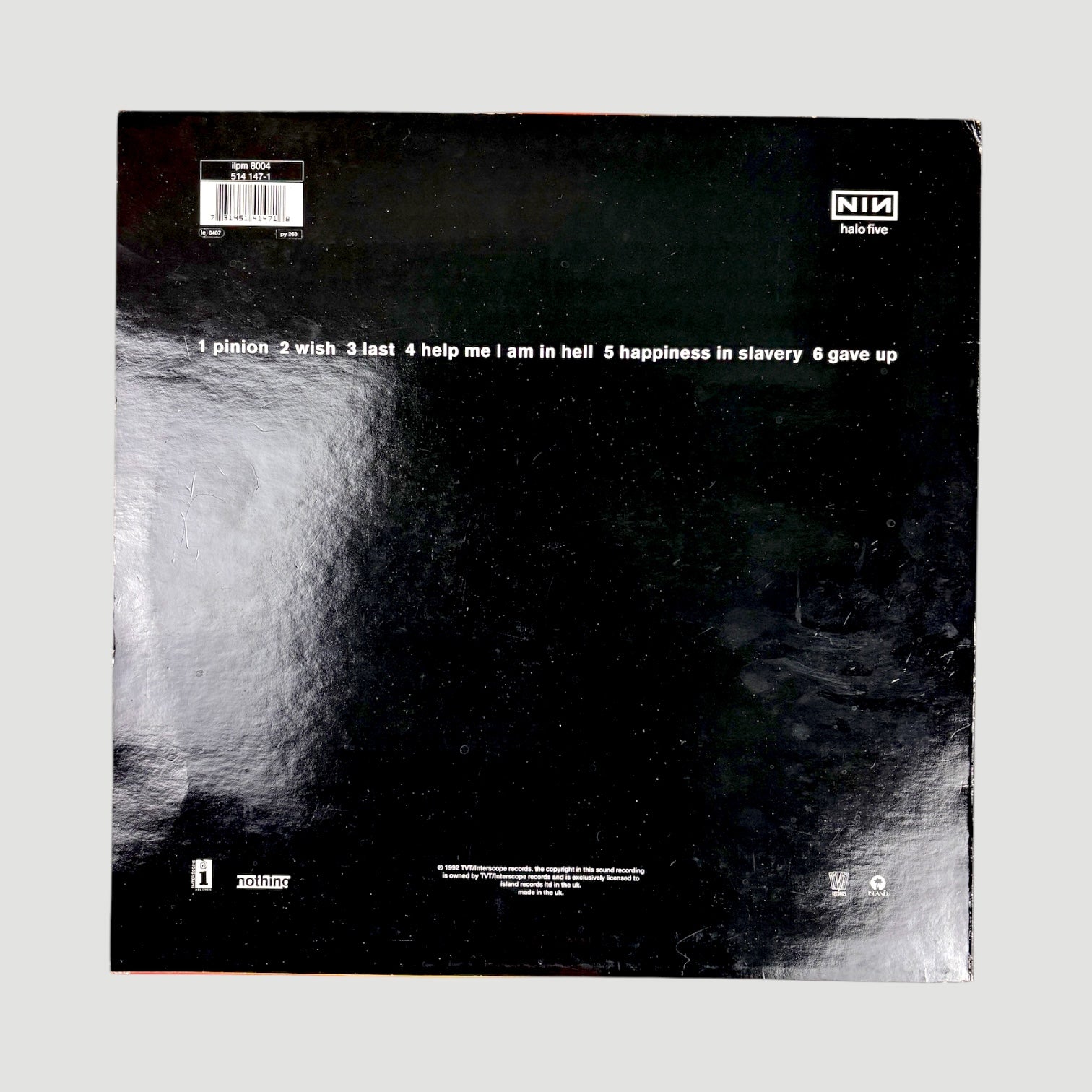 1992 Nine Inch Nails Broken UK 12" + 7" Single Set + Flyer