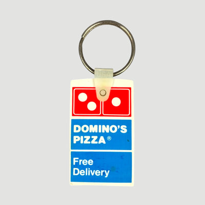 80's Domino’s Logo Keychain