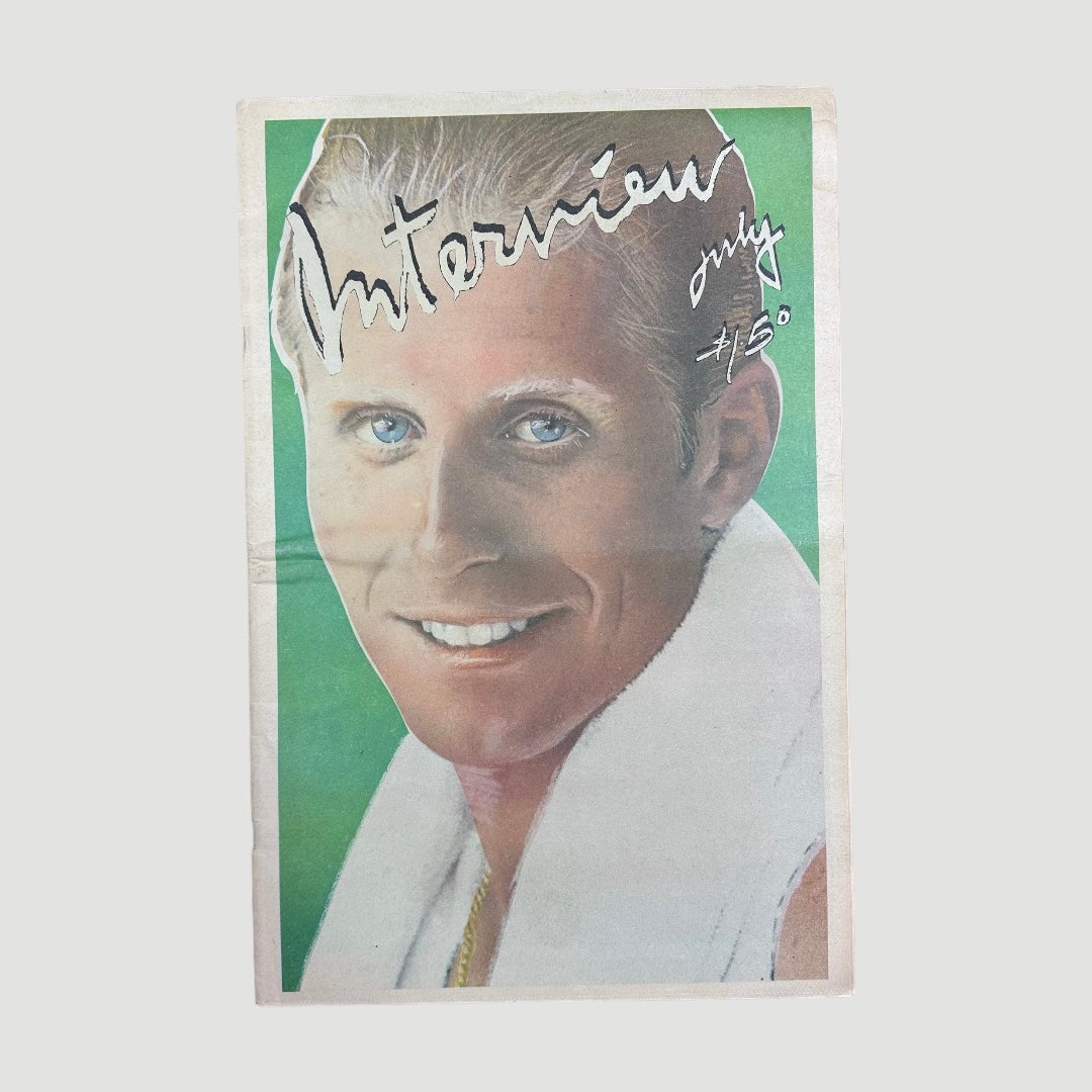 1979 Interview Magazine July Issue