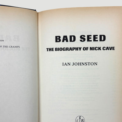 1995 Nick Cave Bad Seed - The Biography HB 1st Edition