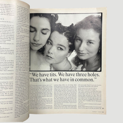 1994 Q Magazine Bjork, PJ Harvey, Tori Amos Issue