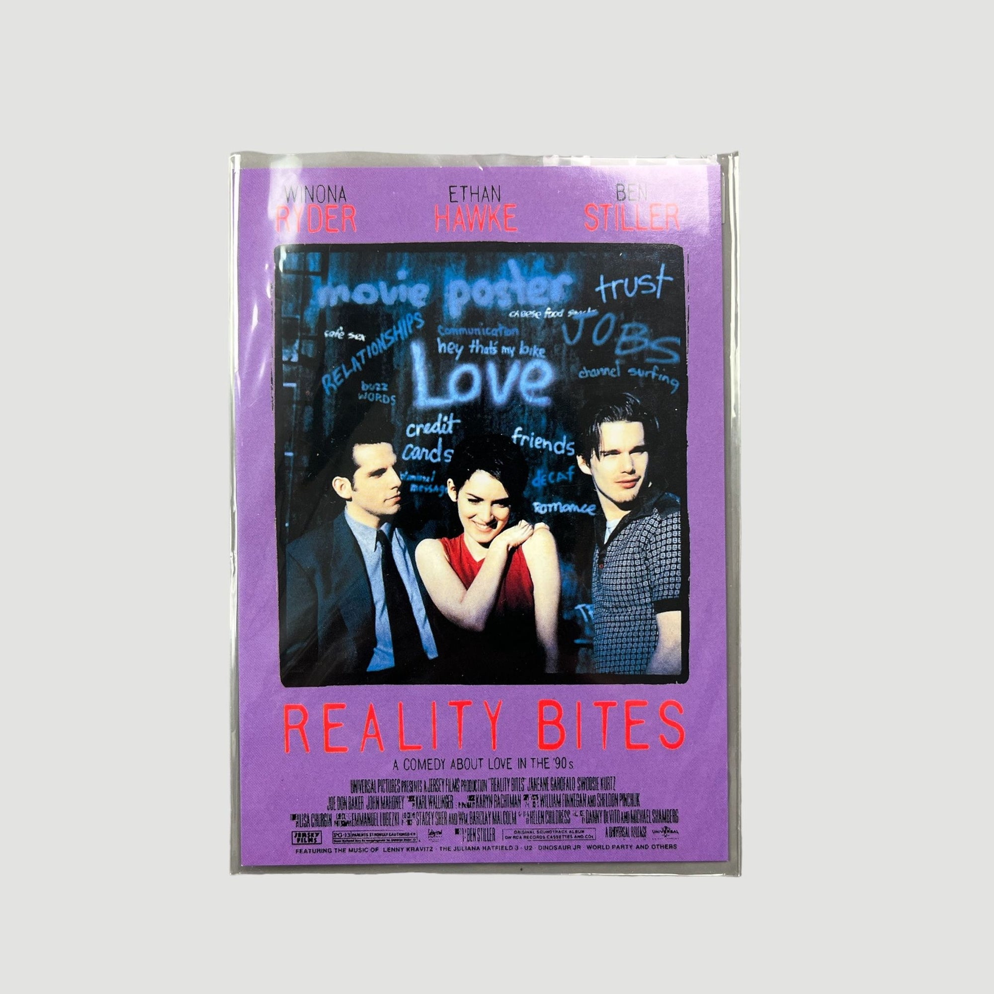 1994 Reality Bites Lobby Postcard
