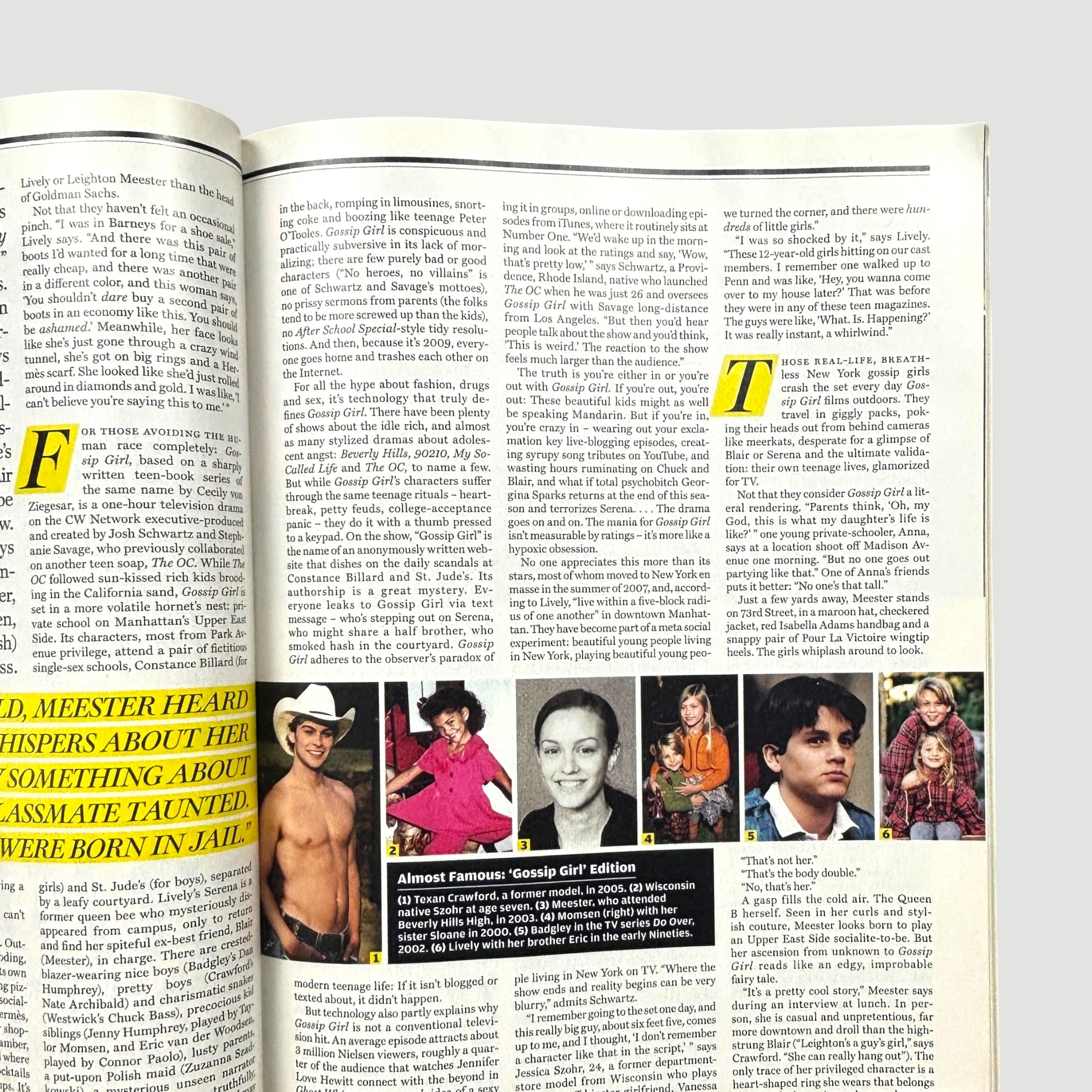 2009 Rolling Stone Gossip Girl Issue