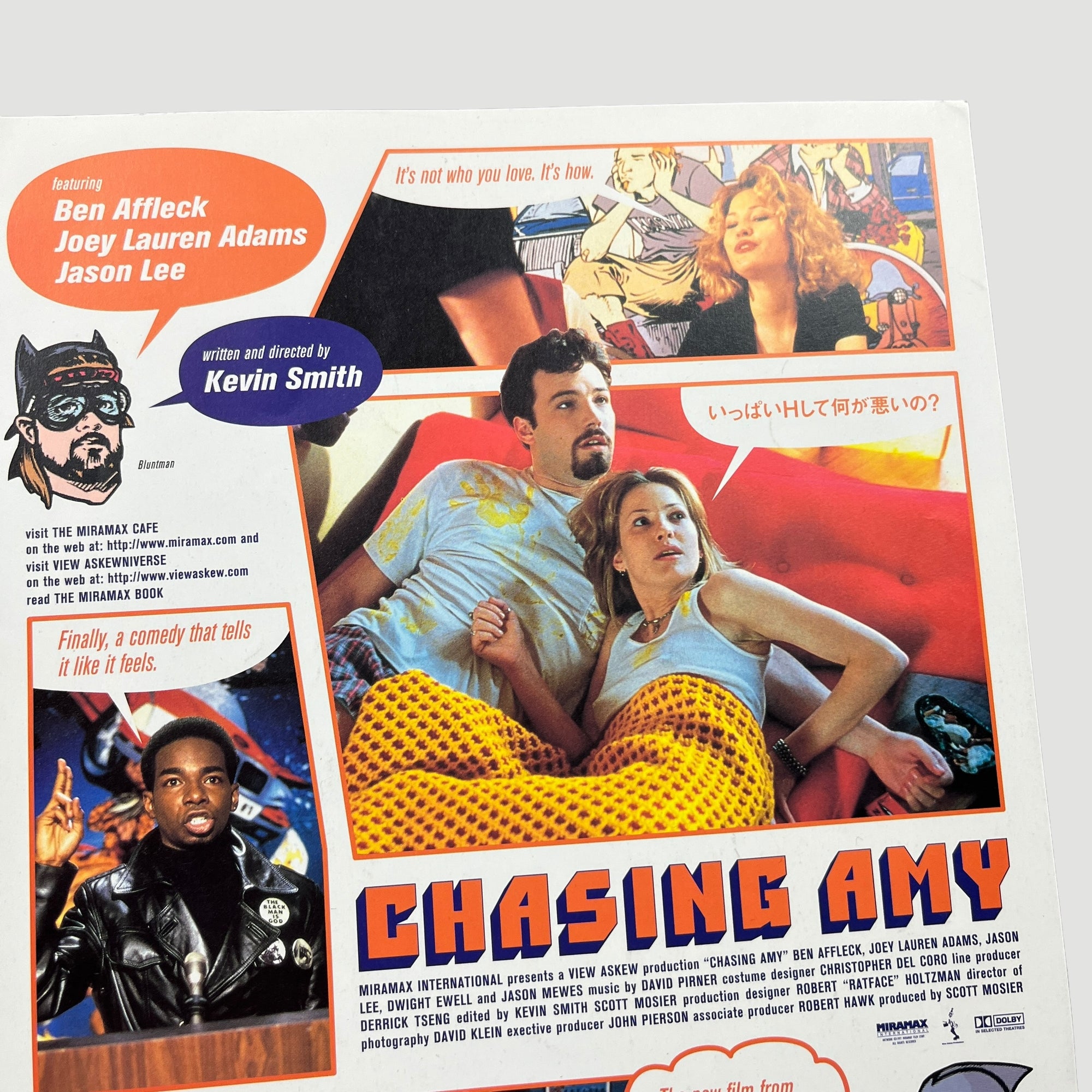 1997 Chasing Amy Japanese Chirashi Poster