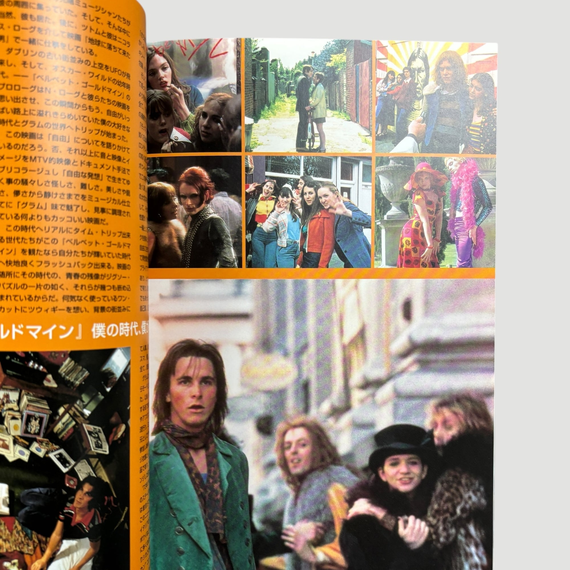 1998 Velvet Goldmine Japanese Programme + Ticket