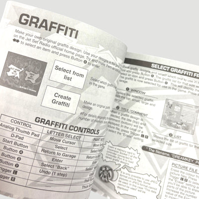 2000 Jet Set Radio UK Sega Dreamcast Game