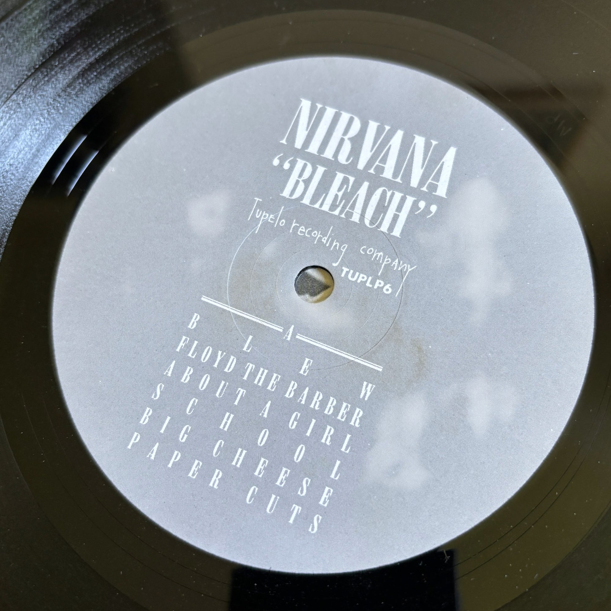 1989 Nirvana Bleach 1st UK Press LP