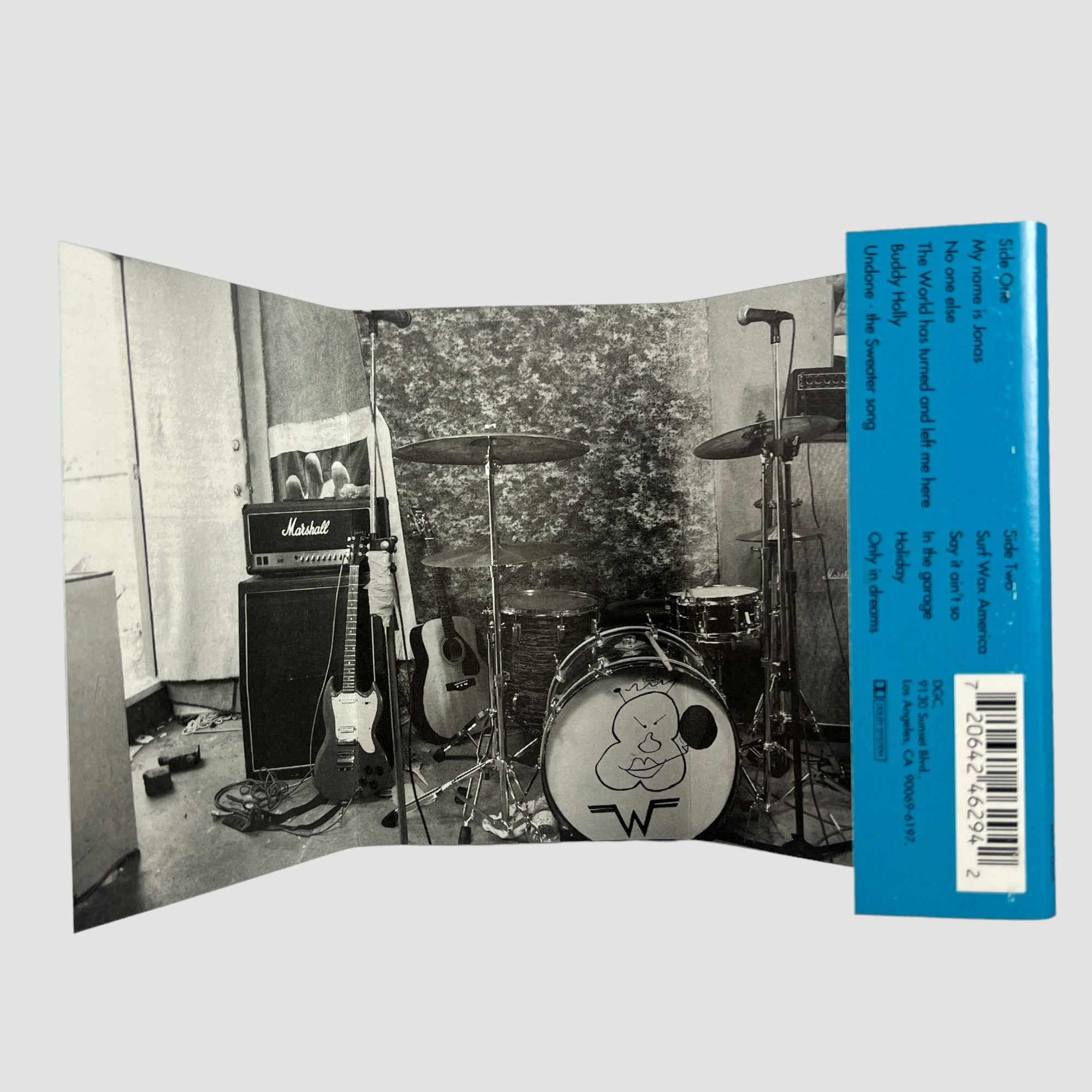 1994 Weezer 'The Blue Album' Cassette