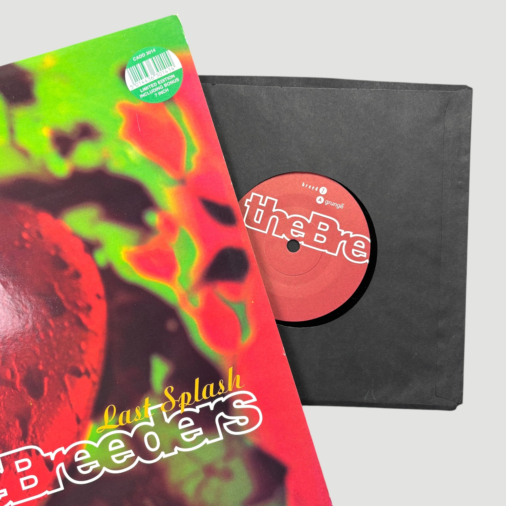 1993 The Breeders Last Splash LP UK 1st Press + Bonus 7"