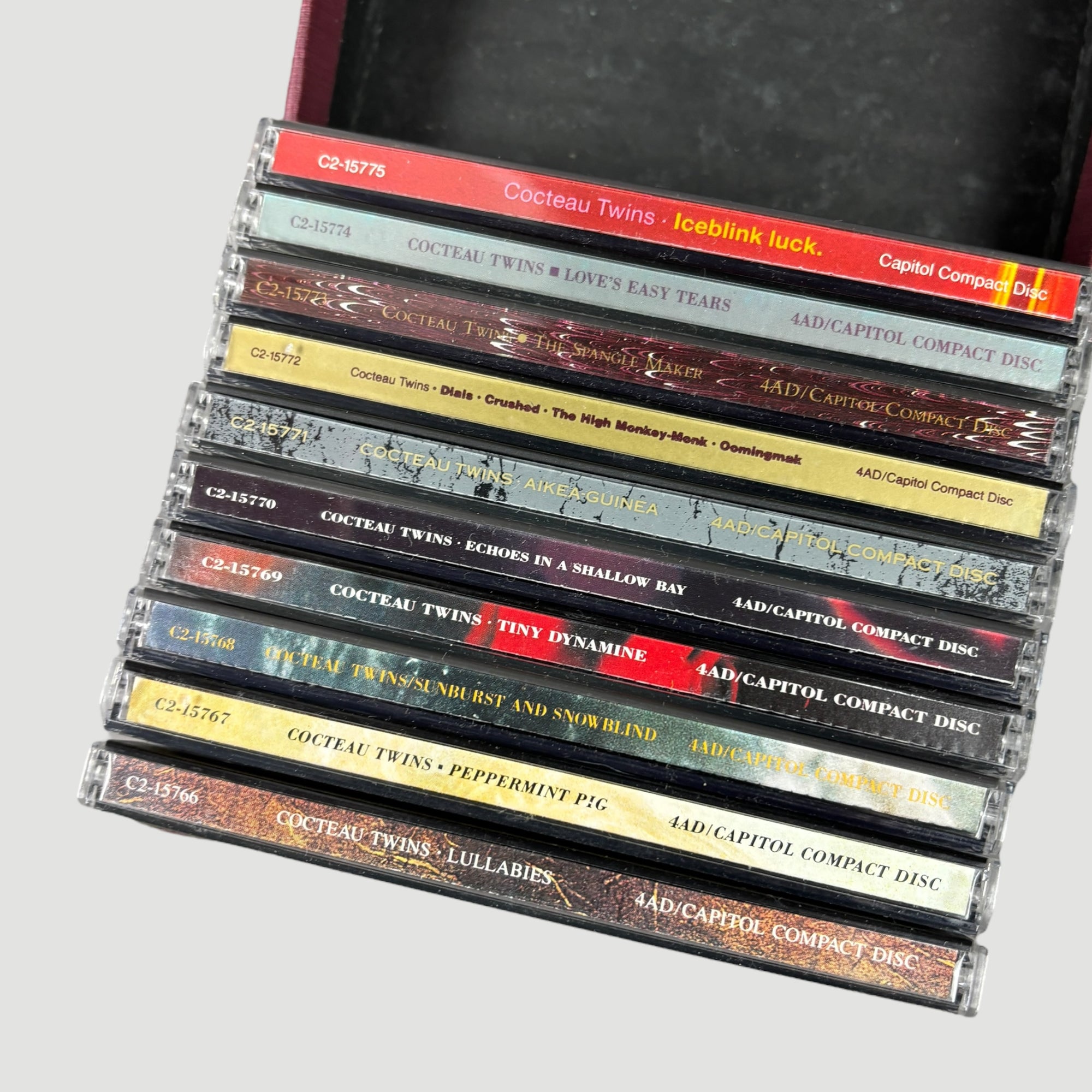 1991 Cocteau Twins Singles Collection 10 CD UK Boxset