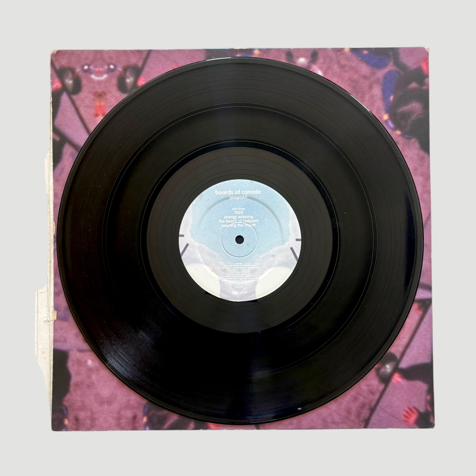 2002 Boards of Canada Geogaddi UK 1st Press Etched 3LP