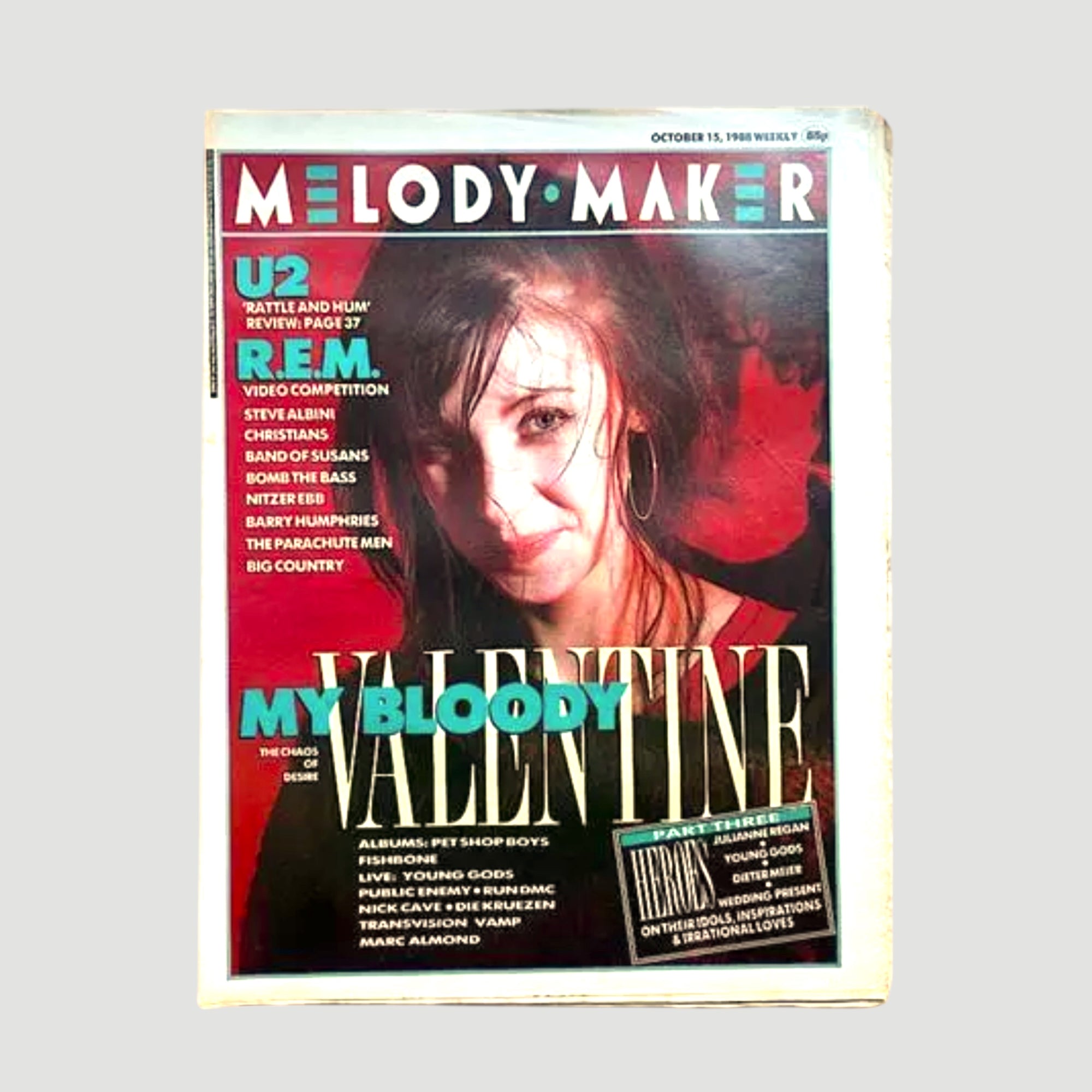 1988 Melody Maker My Bloody Valentine Issue