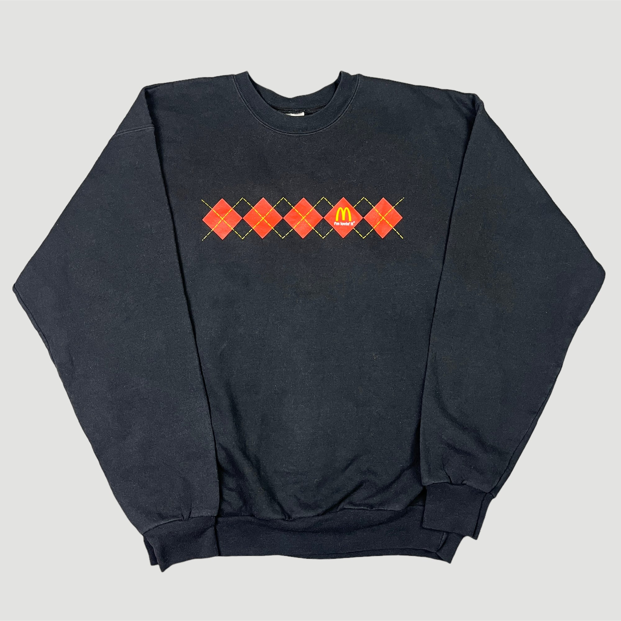 Late 90's McDonald’s Argyle Sweat