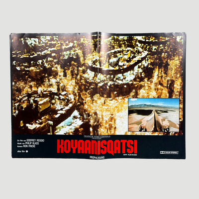 1982 Koyaanisqatsi 7 x Lobby Poster Set