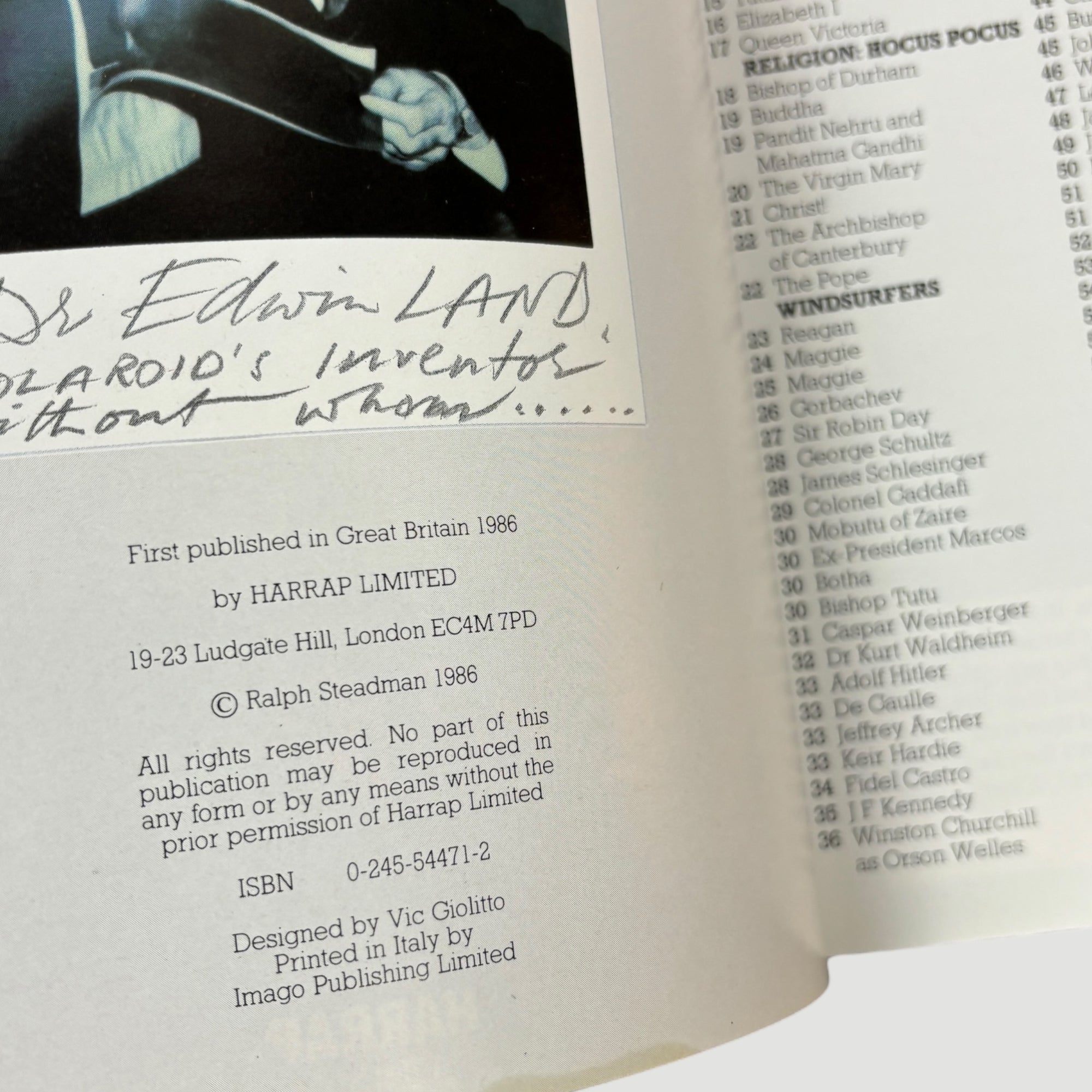 Mid 80's Ralph Steadman 'Paranoids'