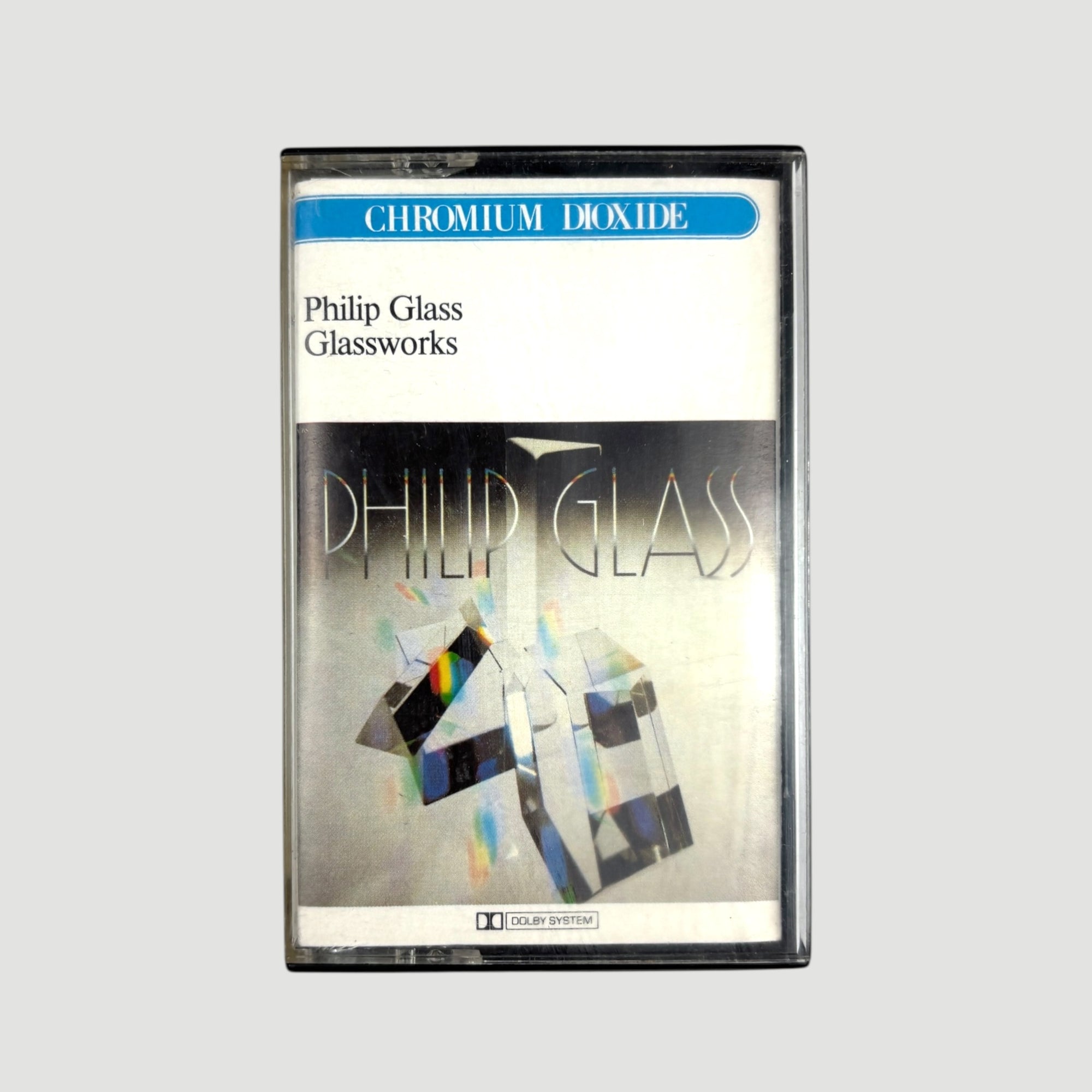 80's Philip Glass Glassworks UK Cassette