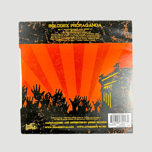 AT THE DRIVE IN ROLODEX PROPAGANDA 7インチ Unified Goods