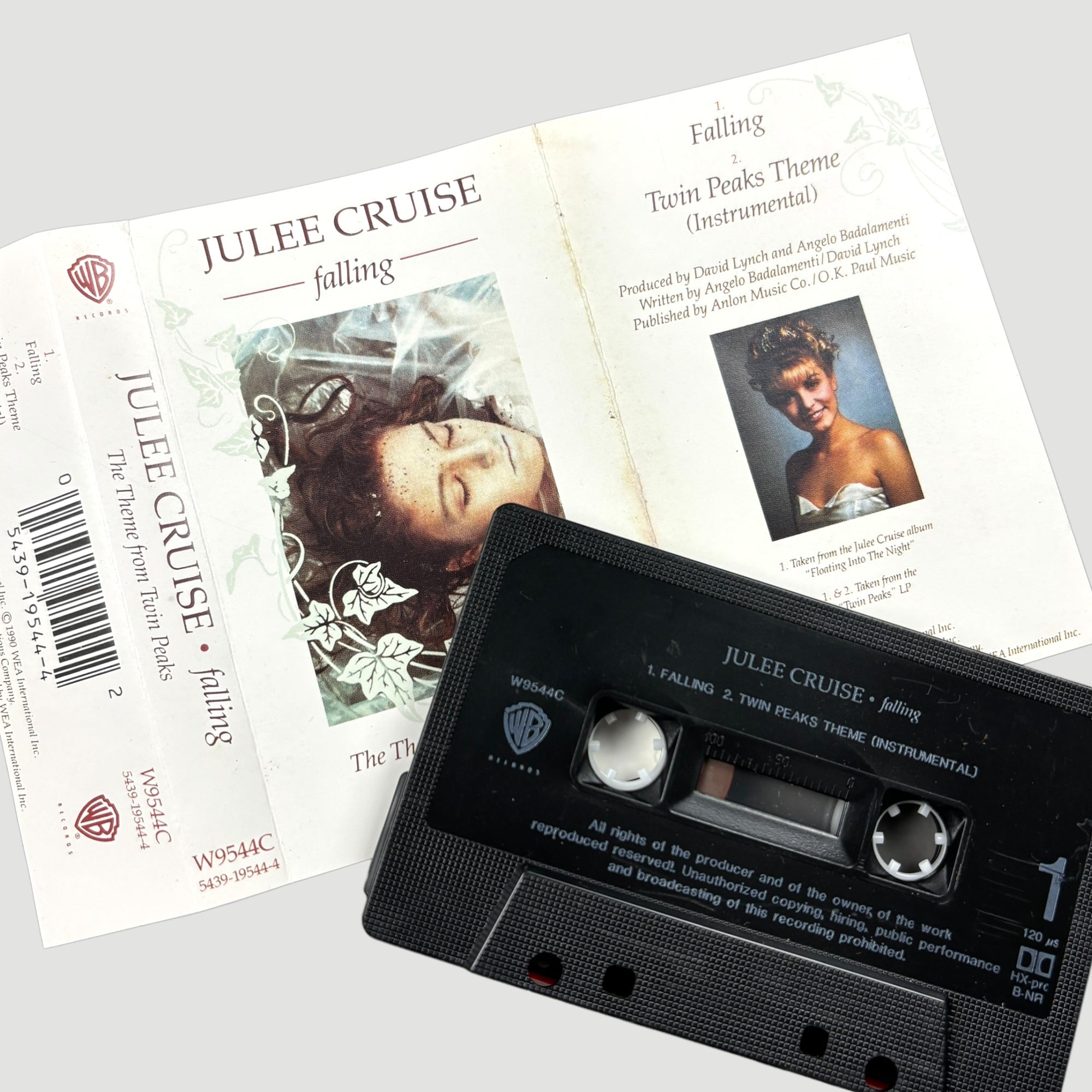 1990 Julee Cruise 'Falling' (Theme from Twin Peaks) UK Cassette