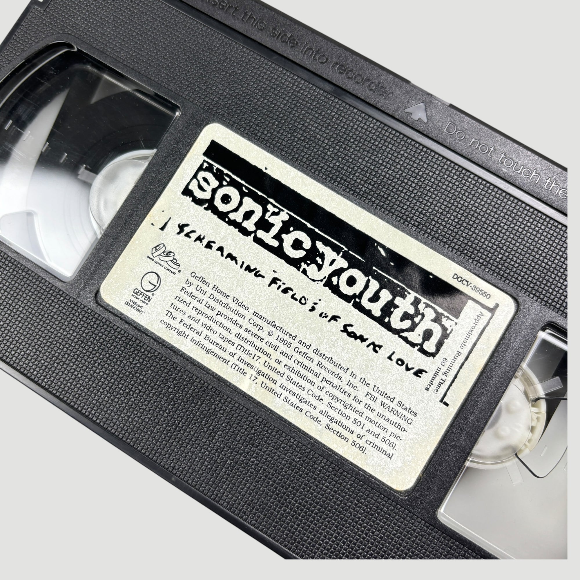 1995 Sonic Youth Screaming Fields of Sonic Love US VHS