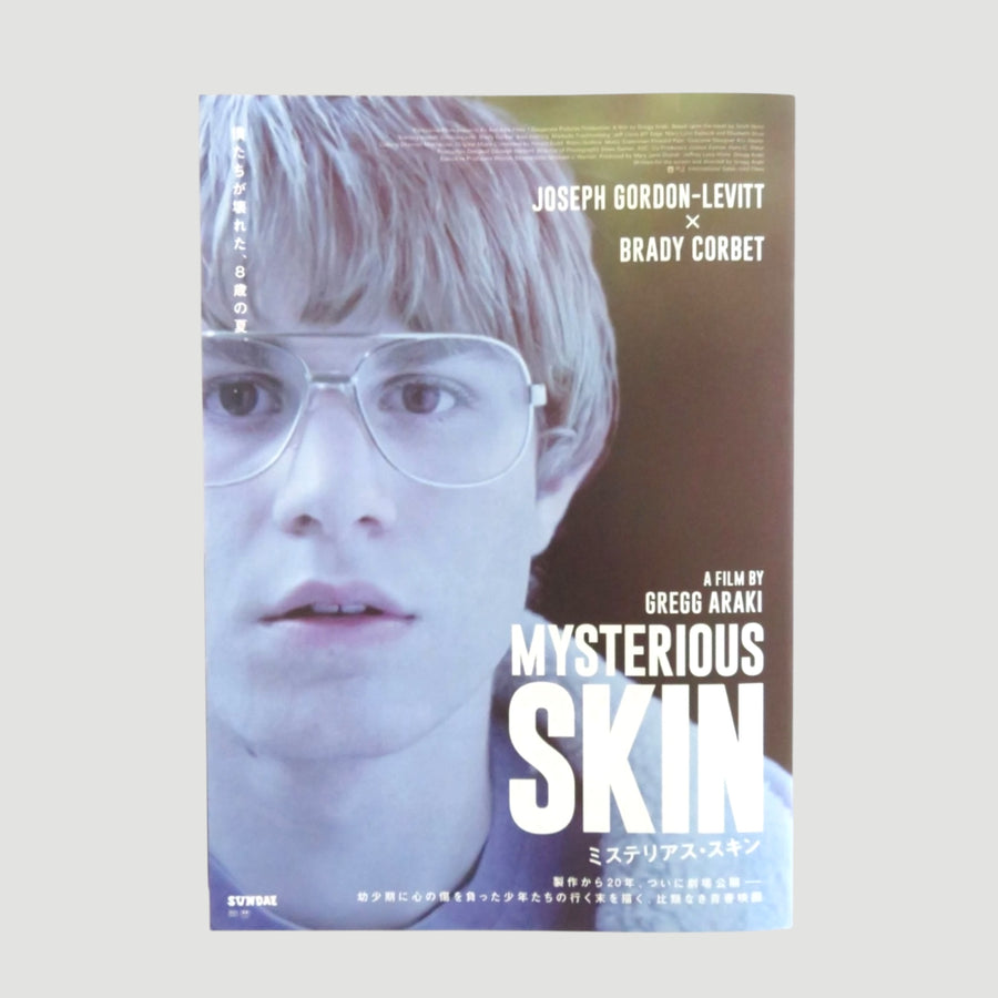 2004 Gregg Araki Mysterious Skin Japanese Chirashi Poster