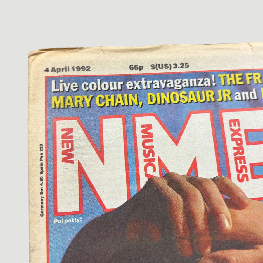 1992 NME PJ Harvey Polly Takes Off Issue