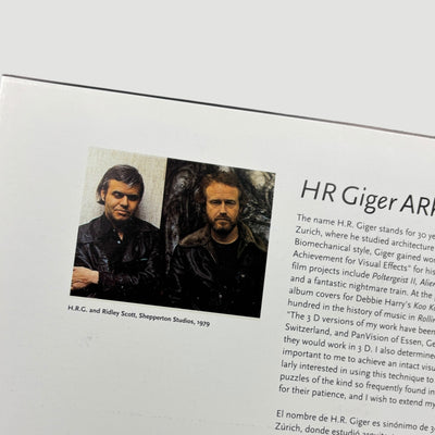 1998 HR Giger ARh+ 3D Calendar