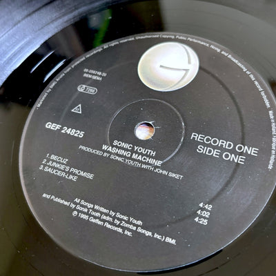 1995 Sonic Youth Washing Machine UK 1st Press LP