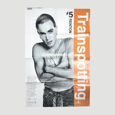 1996 Trainspotting Neon Magazine Poster