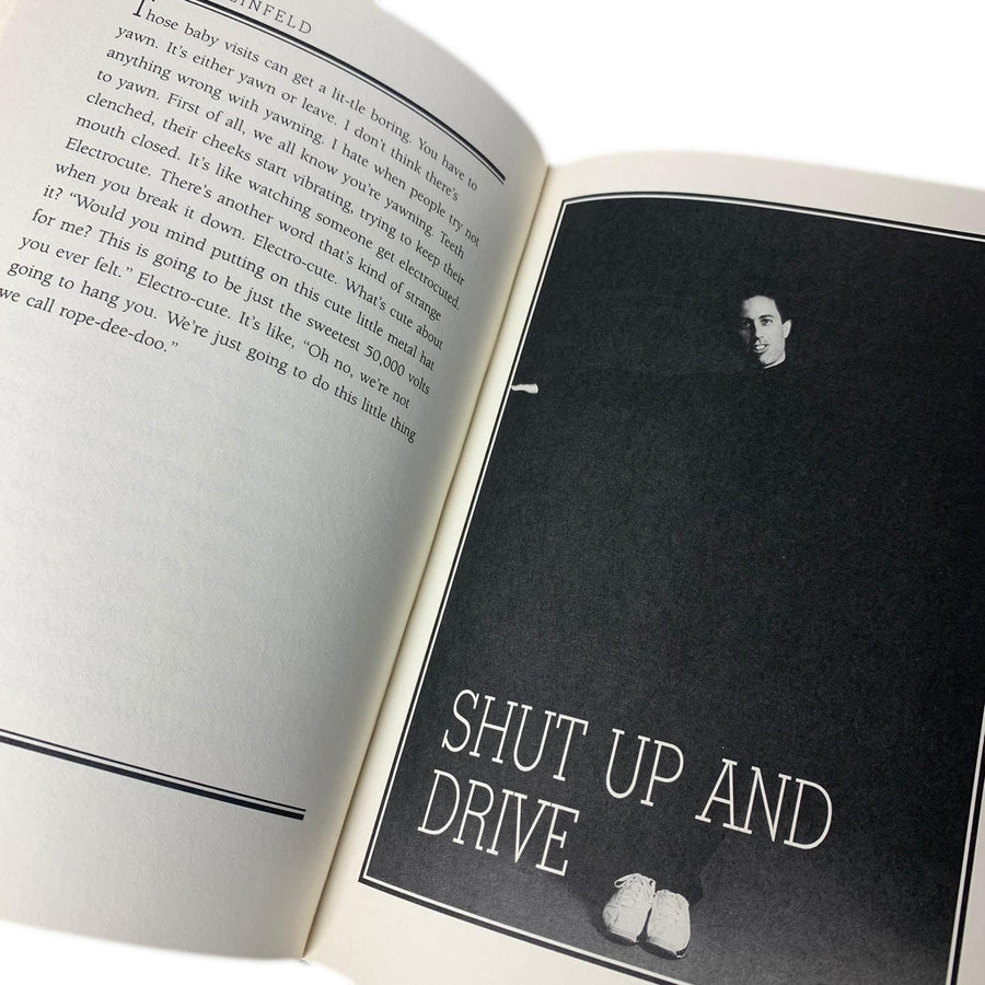 1993 Jerry Seinfeld 'Sein Language' Hardback 1st Ed.