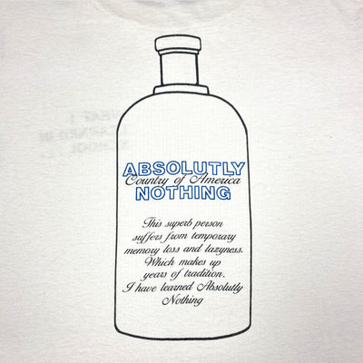 90's I Learned Absolutley Nothing T-Shirt